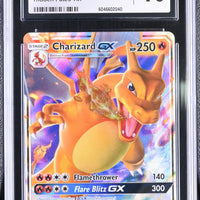 POKEMON TCG: SUN & MOON PROMOS - CHARIZARD GX - SM211 (HIDDEN FATES TIN - HOLO) (ENGLISH) (GRADED / CGC 10) (📌 CONDITION 9.5)
