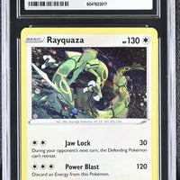 POKEMON TCG: SWORD & SHIELD PROMOS - RAYQUAZA - SWSH029 (COSMOS HOLO) (ENGLISH) (GRADED / CGC 10) (📌 CONDITION 9.5)