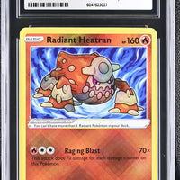 POKEMON TCG: ASTRAL RADIANCE - RADIANT HEATRAN - 027/189 (HOLO) (ENGLISH) (GRADED / CGC 9) (📌 CONDITION 9.5)