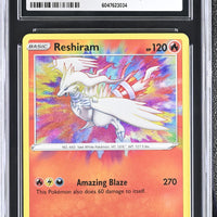 POKEMON TCG: SHINING FATES - RESHIRAM - 017/072 (AMAZING RARE - HOLO) (ENGLISH) (GRADED / CGC 10) (📌 CONDITION 9.5)