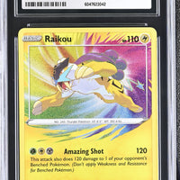 POKEMON TCG: VIVID VOLTAGE - RAIKOU - 050/185 (AMAZING RARE - HOLO) (ENGLISH) (GRADED / CGC 10) (📌 CONDITION 9.5)