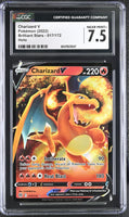 
              POKEMON TCG: BRILLIANT STARS - CHARIZARD V - 017/172 (HOLO) (ENGLISH) (GRADED / CGC 7.5) (📌 CONDITION 9.5)
            