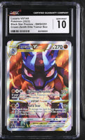 
              POKEMON TCG: SWORD & SHIELD PROMO - LUCARIO VSTAR - SWSH291 (CROWN ZENITH ETB - HOLO) (ENGLISH) (GRADED / CGC 10) (📌 CONDITION 9.5)
            