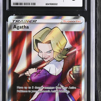 POKEMON TCG: CHILLING REIGN - AGATHA - 186/198 (ULTRA RARE - HOLO) (ENGLISH) (GRADED / CGC 6) (📌 CONDITION 9.5)
