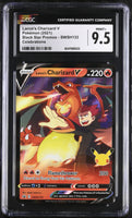 
              POKEMON TCG: SWORD & SHIELD PROMO - LANCE'S CHARIZARD V - SWSH133 (CELEBRATIONS - HOLO) (ENGLISH) (GRADED / CGC 9.5) (📌 CONDITION 9.5)
            