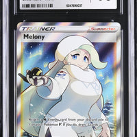 POKEMON TCG: CHILLING REIGN - MELONY - 195/198 (ULTRA RARE - HOLO) (ENGLISH) (GRADED / CGC 10) (📌 CONDITION 9.5)