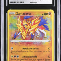 POKEMON TCG: VIVID VOLTAGE - ZAMAZENTA - 102/185 (AMAZING RARE - HOLO) (ENGLISH) (GRADED / CGC 9.5) (📌 CONDITION 9.5)