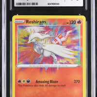 POKEMON TCG: SHINING FATES - RESHIRAM - 017/072 (AMAZING RARE - HOLO) (ENGLISH) (GRADED / CGC 10) (📌 CONDITION 9.5)
