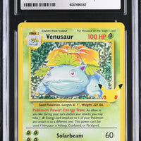 POKEMON TCG: CELEBRATIONS: CLASSIC COLLECTION - VENUSAUR - 015/102 (BASE SET - HOLO) (ENGLISH) (GRADED / CGC 9) (📌 CONDITION 9.5)