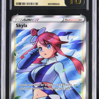 POKEMON TCG: SHINING FATES - SKYLA - 072/072 (ULTRA RARE - HOLO) (ENGLISH) (GRADED / CGC PRISTINE 10) (📌 CONDITION 9.5)