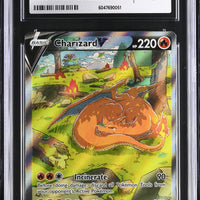 POKEMON TCG: SWORD & SHIELD PROMO - CHARIZARD V - SWSH260 (ULTRA PREMIUM COLLECTION - HOLO) (ENGLISH) (GRADED / CGC 9) (📌 CONDITION 9.5)