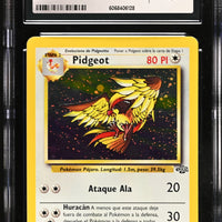 POKEMON TCG: JUNGLE - PIDGEOT - 8/64 (HOLO) (SPANISH) (GRADED / CGC 8) (📌 CONDITION 9.5)