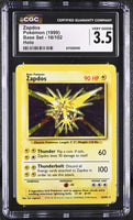 
              POKEMON TCG: BASE SET - ZAPDOS - 16/102 (HOLO) (ENGLISH) (GRADED / CGC 3.5) (📌 CONDITION 9.5)
            