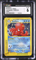 
              POKEMON TCG: AQUAPOLIS - OCTILLERY - H20/H32 (HOLO) (ENGLISH) (GRADED / CGC 6) (📌 CONDITION 9.5)
            