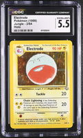 
              POKEMON TCG: JUNGLE - ELECTRODE - 2/64 (HOLO) (ENGLISH) (GRADED / CGC 5.5) (📌 CONDITION 9.5)
            