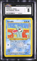 
              POKEMON TCG: NEO DESTINY - TOTODILE - 85/105 (NON-HOLO) (ENGLISH) (GRADED / CGC 8) (📌 CONDITION 9.5)
            