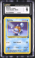 
              POKEMON TCG: TEAM ROCKET - SQUIRTLE - 68/82 (NON-HOLO) (ENGLISH) (GRADED / CGC 9) (📌 CONDITION 9.5)
            
