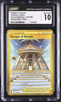 
              POKEMON TCG: ASTRAL RADIANCE - TEMPLE OF SINNOH - 214/189 (SECRET RARE - HOLO) (ENGLISH) (GRADED / CGC 10) (📌 CONDITION 9.5)
            