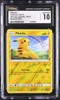 
              POKEMON TCG: SHINING LEGENDS - PIKACHU - 28/73 (REVERSE HOLO) (ENGLISH) (GRADED / TOP POP / CGC 10) (📌 CONDITION 9.5)
            