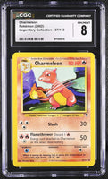 
              POKEMON TCG: LEGENDARY COLLECTION - CHARMELEON - 37/110 (NON-HOLO) (ENGLISH) (GRADED / CGC 8) (📌 CONDITION 9.5)
            