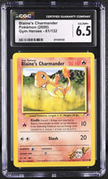 
              POKEMON TCG: GYM HEROES - BLAINE'S CHARMANDER - 61/132 (NON-HOLO) (ENGLISH) (GRADED / CGC 6.5) (📌 CONDITION 9.5)
            