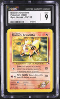 
              POKEMON TCG: GYM HEROES - BLAINE'S GROWLITHE - 35/132 (NON-HOLO) (ENGLISH) (GRADED / CGC 9) (📌 CONDITION 9.5)
            