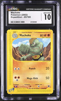 
              POKEMON TCG: EXPEDITION - MACHOKE - 85/165 (NON-HOLO) (ENGLISH) (GRADED / CGC 10) (📌 CONDITION 9.5)
            