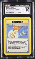 
              POKEMON TCG: GYM HEROES - MISTY'S DUEL - 123/132 (NON-HOLO) (ENGLISH) (GRADED / CGC 10) (📌 CONDITION 9.5)
            