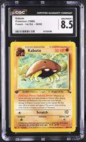 
              POKEMON TCG: FOSSIL - KABUTO - 50/62 (1ST EDITION - NON-HOLO) (ENGLISH) (GRADED / CGC 8.5) (📌 CONDITION 9.5)
            