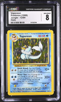 
              POKEMON TCG: JUNGLE - VAPOREON - 12/64 (HOLO) (ENGLISH) (GRADED / CGC 8) (📌 CONDITION 9.5)
            