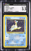 
              POKEMON TCG: FOSSIL - LAPRAS - 10/62 (HOLO) (ENGLISH) (GRADED / CGC 3.5) (📌 CONDITION 9.5)
            