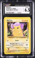 
              POKEMON TCG: BASE SET 2 - PIKACHU - 87/130 (NON-HOLO) (ENGLISH) (GRADED / CGC 6.5) (📌 CONDITION 9.5)
            
