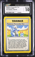 
              POKEMON TCG: NEO DESTINY - POKEMON PERSONALITY TEST - 102/105 (NON-HOLO) (ENGLISH) (GRADED / CGC 10) (📌 CONDITION 9.5)
            