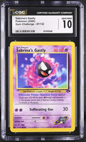 
              POKEMON TCG: GYM CHALLENGE - SABRINA'S GASTLY - 97/132 (NON-HOLO) (ENGLISH) (GRADED / CGC 10) (📌 CONDITION 9.5)
            