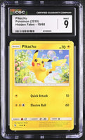 
              POKEMON TCG: HIDDEN FATES - PIKACHU - 19/68 (NON-HOLO) (ENGLISH) (GRADED / CGC 9) (📌 CONDITION 9.5)
            