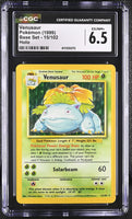 
              POKEMON TCG: BASE SET - VENUSAUR - 15/102 (HOLO) (ENGLISH) (GRADED / CGC 6.5) (📌 CONDITION 9.5)
            