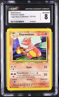 
              POKEMON TCG: LEGENDARY COLLECTION - CHARMELEON - 37/110 (NON-HOLO) (ENGLISH) (GRADED / CGC 8) (📌 CONDITION 9.5)
            