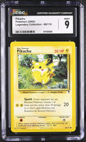 
              POKEMON TCG: LEGENDARY COLLECTION - PIKACHU - 86/110 (NON-HOLO) (ENGLISH) (GRADED / CGC 9) (📌 CONDITION 9.5)
            