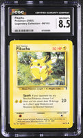 
              POKEMON TCG: LEGENDARY COLLECTION - PIKACHU - 86/110 (NON-HOLO) (ENGLISH) (GRADED / CGC 8.5) (📌 CONDITION 9.5)
            