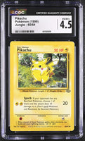 
              POKEMON TCG: JUNGLE - PIKACHU - 60/64 (NON-HOLO) (ENGLISH) (GRADED / CGC 4.5) (📌 CONDITION 9.5)
            