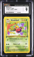 
              POKEMON TCG: JUNGLE - WEEPINBELL - 48/64 (1ST EDITION - NON-HOLO) (ENGLISH) (GRADED / CGC 9) (📌 CONDITION 9.5)
            