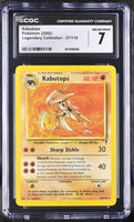 
              POKEMON TCG: LEGENDARY COLLECTION - KABUTOPS - 27/110 (NON-HOLO) (ENGLISH) (GRADED / CGC 7) (📌 CONDITION 9.5)
            