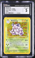
              POKEMON TCG: BASE SET - NIDOKING - 11/102 (HOLO) (ENGLISH) (GRADED / CGC 5) (📌 CONDITION 9.5)
            