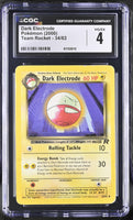 
              POKEMON TCG: TEAM ROCKET - DARK ELECTRODE - 34/82 (NON-HOLO) (ENGLISH) (GRADED / CGC 4) (📌 CONDITION 9.5)
            