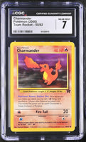 
              POKEMON TCG: TEAM ROCKET - CHARMANDER - 50/82 (NON-HOLO) (ENGLISH) (GRADED / CGC 7) (📌 CONDITION 9.5)
            