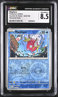 
              POKEMON TCG: SCARLET & VIOLET BASE SET - MAGIKARP - 044/198 (REVERSE HOLO) (ENGLISH) (GRADED / CGC 8.5) (📌 CONDITION 9.5)
            