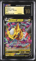 
              POKEMON TCG: LOST ORIGIN - GIRATINA V - 130/196 (HOLO) (ENGLISH) (GRADED / TOP POP / CGC PRISTINE 10) (📌 CONDITION 9.5)
            