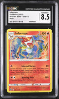 
              POKEMON TCG: BRILLIANT STARS - INFERNAPE - 026/172 (HOLO) (ENGLISH) (GRADED / CGC 8.5) (📌 CONDITION 9.5)
            
