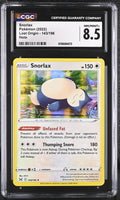 
              POKEMON TCG: LOST ORIGIN - SNORLAX - 143/196 (HOLO) (ENGLISH) (GRADED / CGC 8.5) (📌 CONDITION 9.5)
            