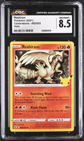 
              POKEMON TCG: CELEBRATIONS - RESHIRAM - 002/025 (HOLO) (ENGLISH) (GRADED / CGC 8.5) (📌 CONDITION 9.5)
            